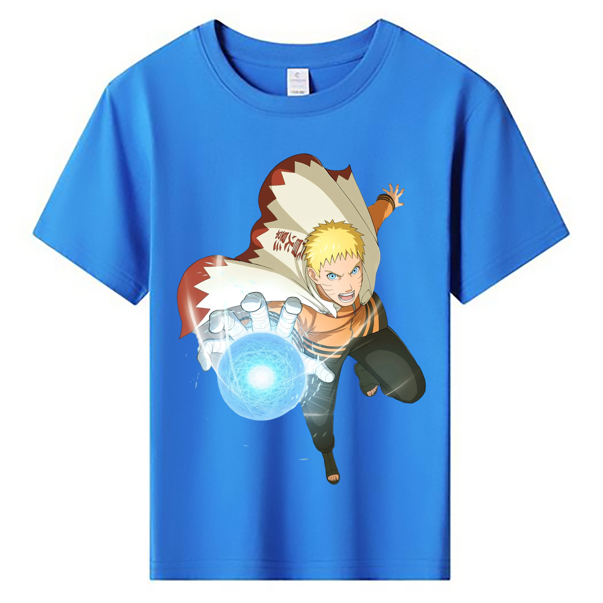 （画像用） NARUTO -ナルト- うずまき ナルト Uzumaki Naruto 綿100％キッズTシャツ（フロントプリント）
